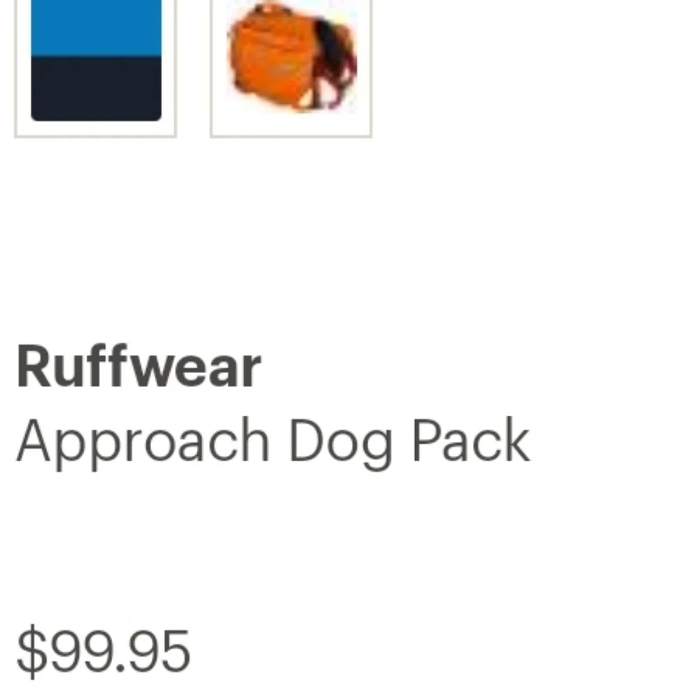 REI Pet Travel Backpack Harness